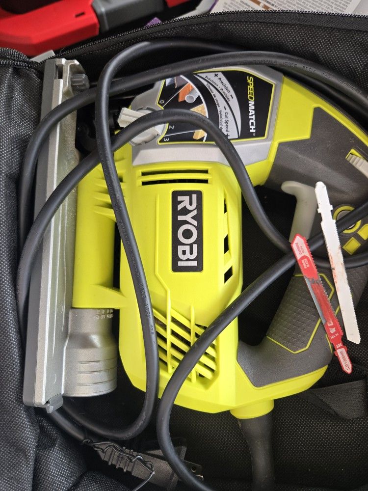 New Ryobi Jigsaw In Tool Bag