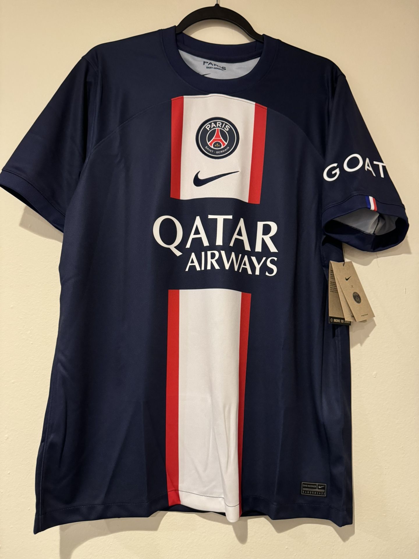 Nike PSG Soccer Jersey Size Large Men New