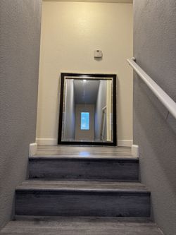 36x46 Heavy Cherry Wood Mirror