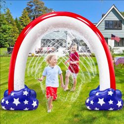 American Flag Inflatable Sprinkler