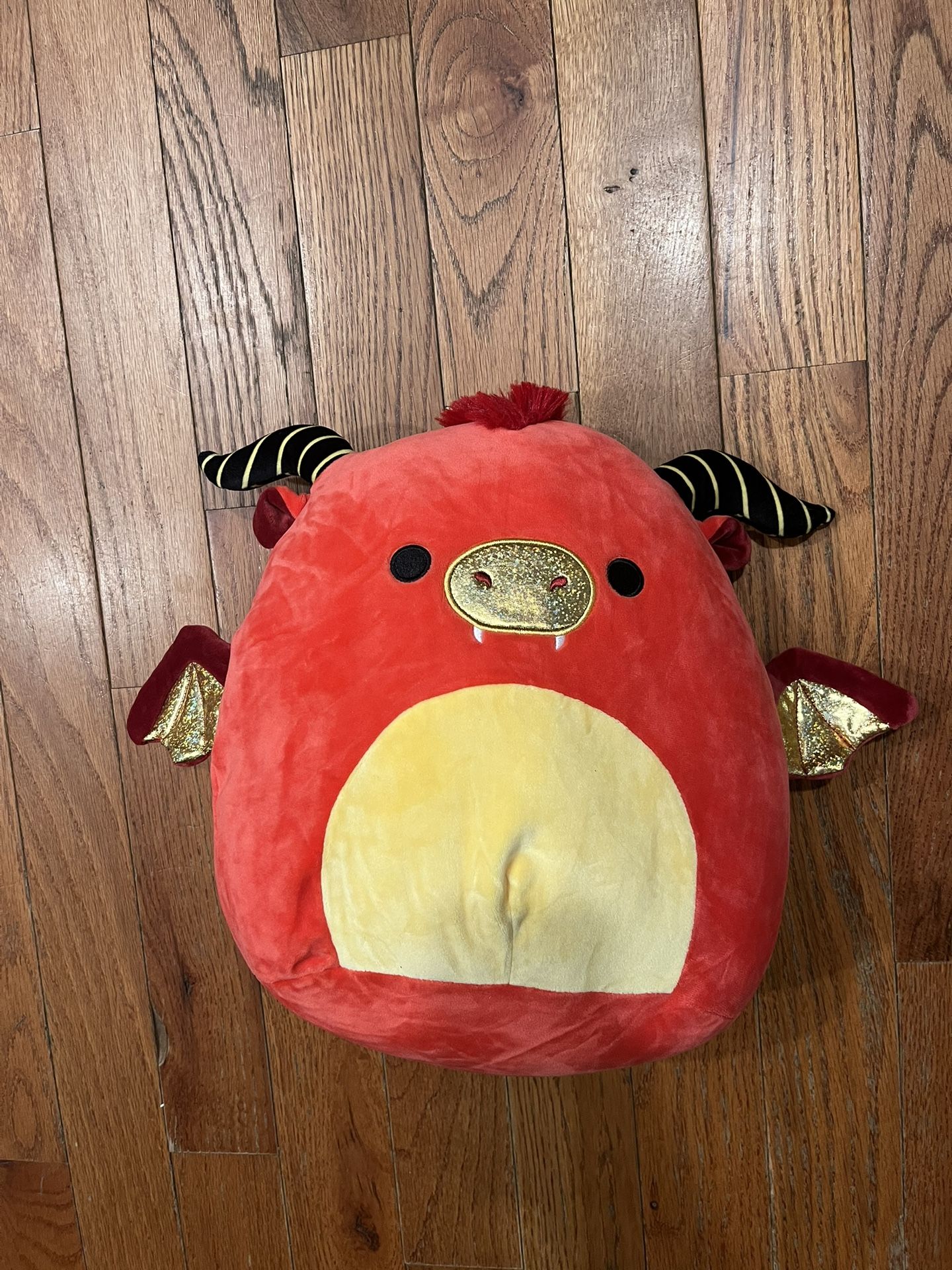 Squishmallows Squishmallow 12” Red Jarik Plush Stuffed Toy Dragon