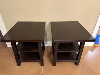 Vintage Pottery Barn Mateo Side (End) Tables