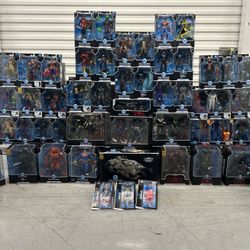 McFarlane Toys Huge DC MULTIVERSE Figure BATMAN SUPERMAN JOKER ROBIN Lot of 56