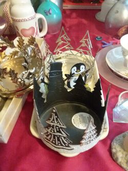Xmas bbw candle holders all new