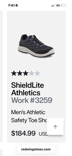 Brand new Red Wing athletic safety toe  shoes. Mens size 11
