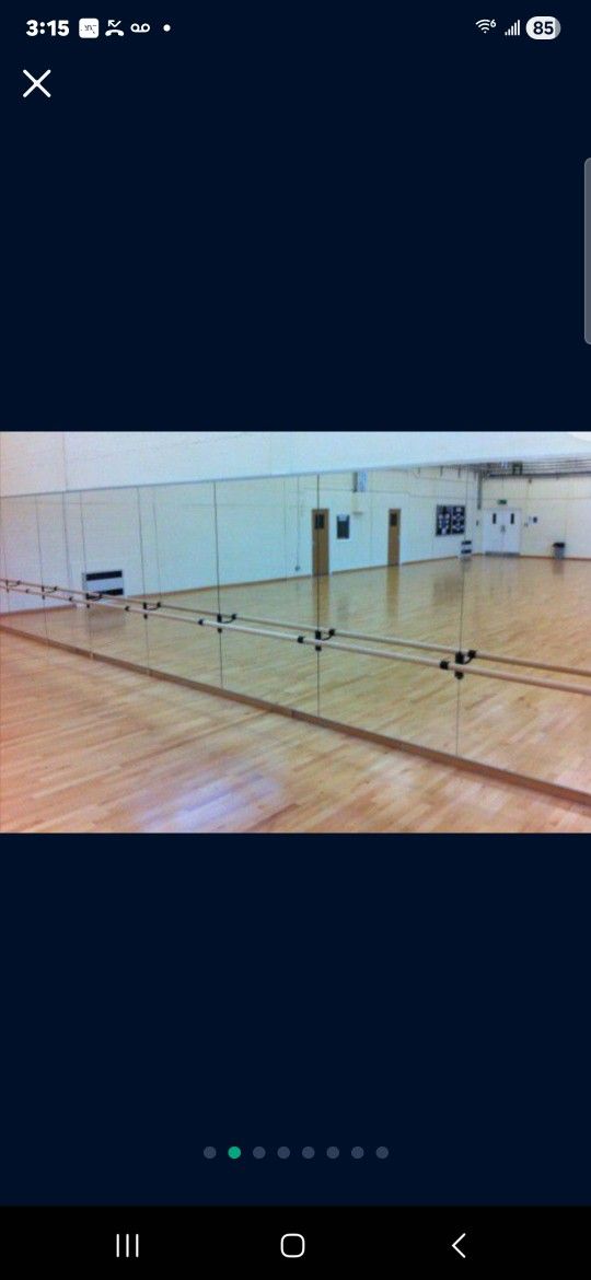 Large Mirrors For Home Gym Workout Studio Salon Dance Fitness Lady Lair Mancave