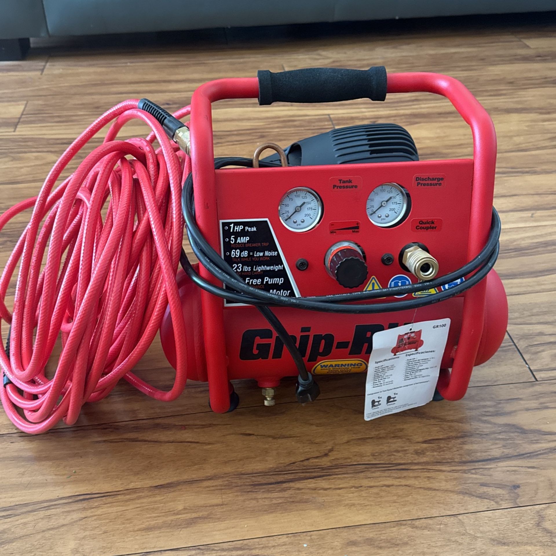Grip-Rite® Ultra Quite GR100 Compressor