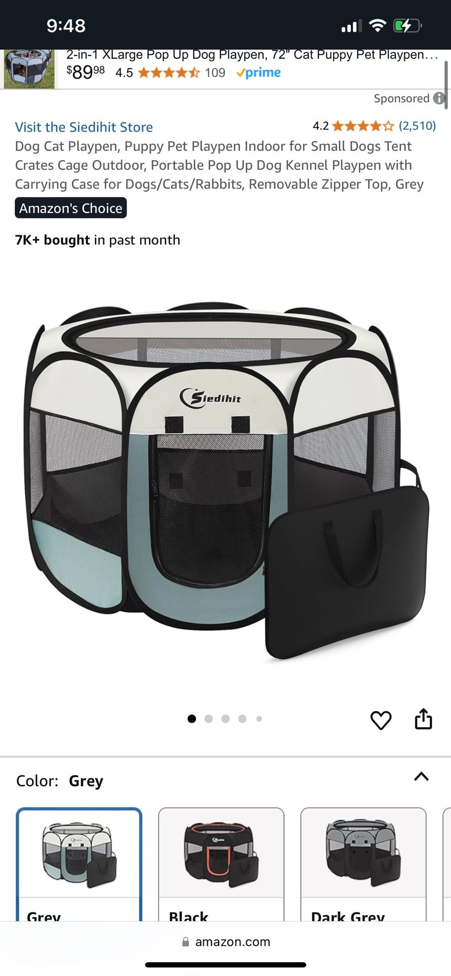 Siedihit Pet Cabin