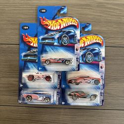 Hotwheels 2003 Star Spangled 2 Series Set