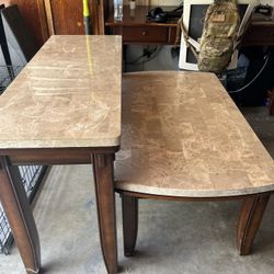 Coffee Table and End Tables