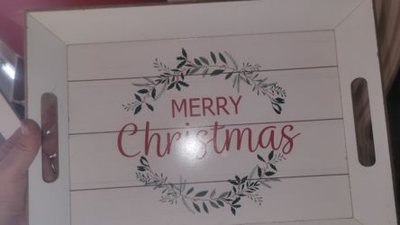 Christmas Tray