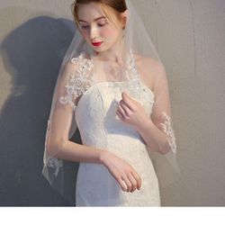 New Bridal Veil..off White