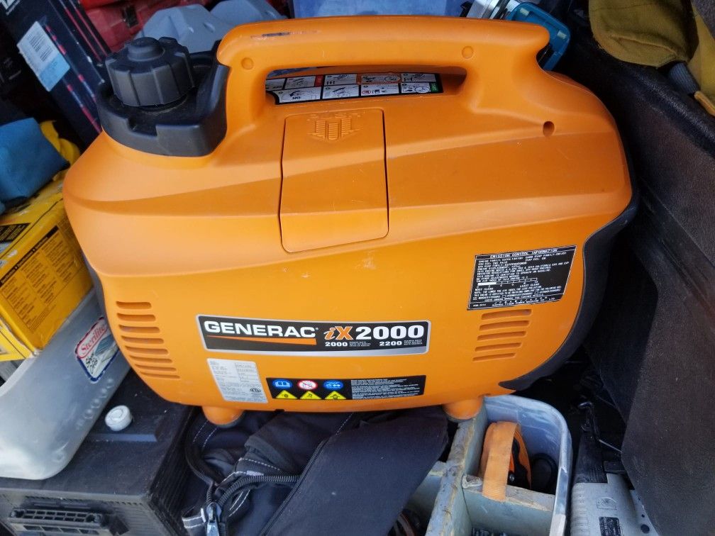 Silensioso nuevo. Generac generador