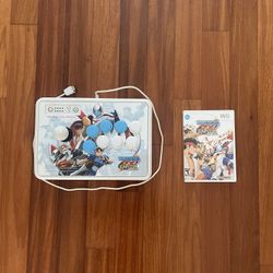 Tatsunoko vs Capcom Fighting Stick W/ Tatsunoko Vs Capcom All-Stars Nintendo Wii