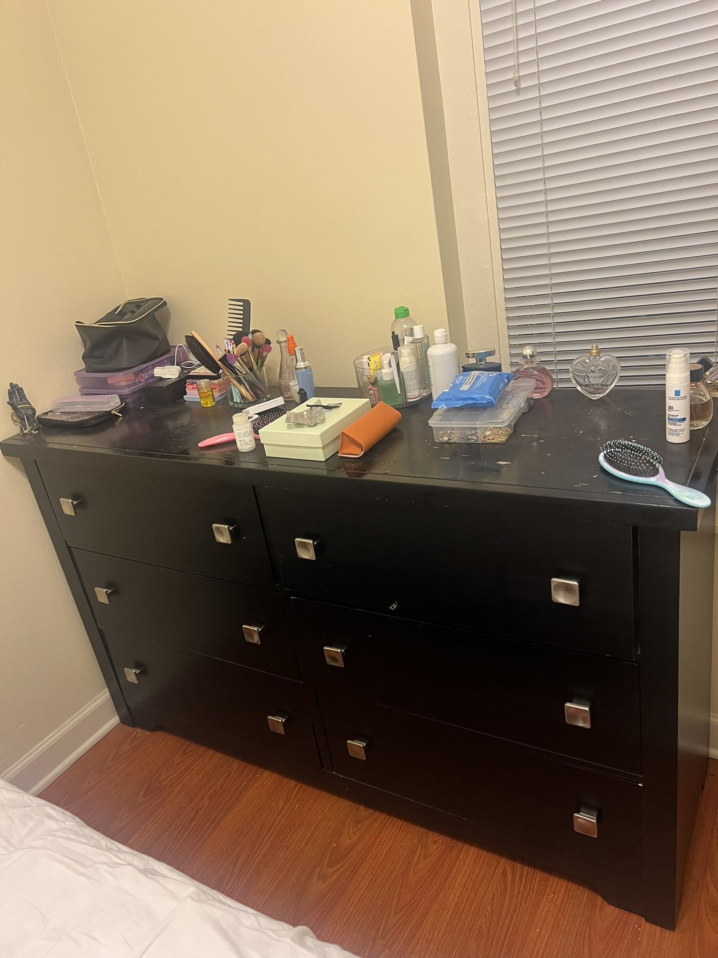 6 Drawer Chest Plus Two Side Tables With Drawers 