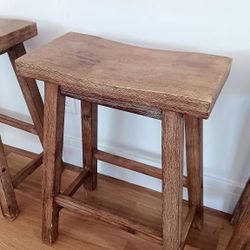 Aesthetic Wooden Stools (6)