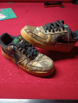 Nike Real Tree Air Force 1s