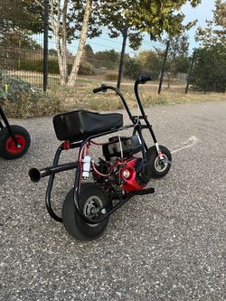 Built mini bike