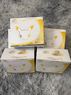 Pokemon Cards - 30th Celebration Elite Trainer Box