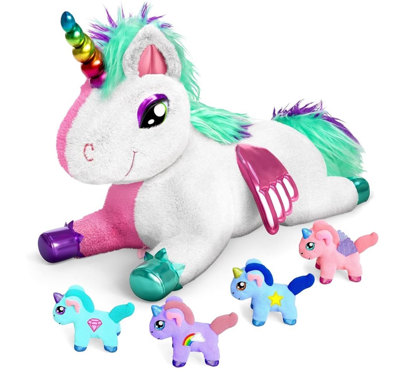 Plush Mommy Unicorn