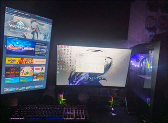 Full gaming PC set up