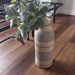 Vase With Greenery (fake)