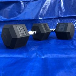 New in box Pair 55 Dumbbells weights