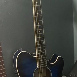 ibanez acoustic guitar(broken, it plays still)