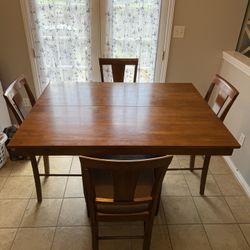 Extendable Dining Table And Chairs