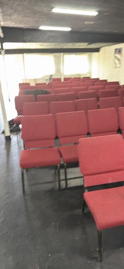 Red chairs