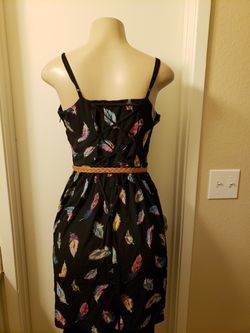 Feather dress
