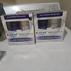 Crest 3D Brilliant  2 Step Toothpaste