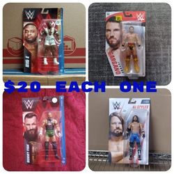 WRESTLING (WF) FIGURES 