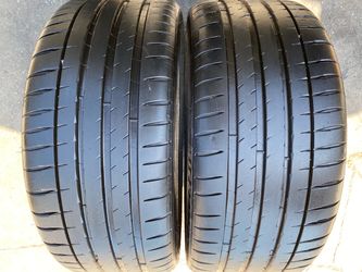 (2) 245-35-20 Michelin Pilot Sport 4s Total Performance