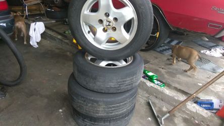 Honda Accord rims and tires