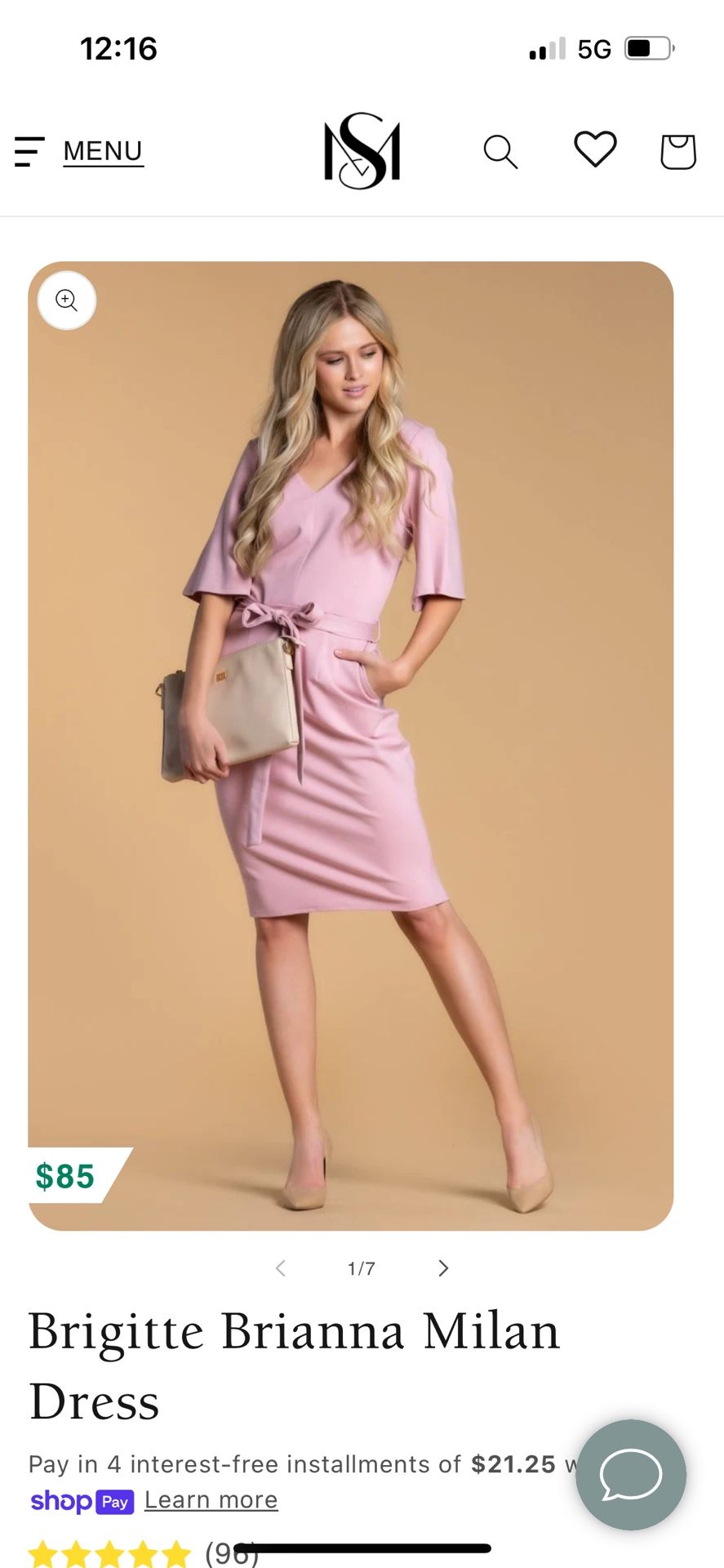 Milan Dress - Brigette Brianna