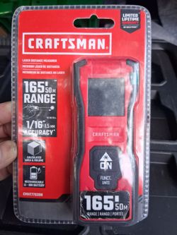 Craftsman distance/range finder up to 165ft