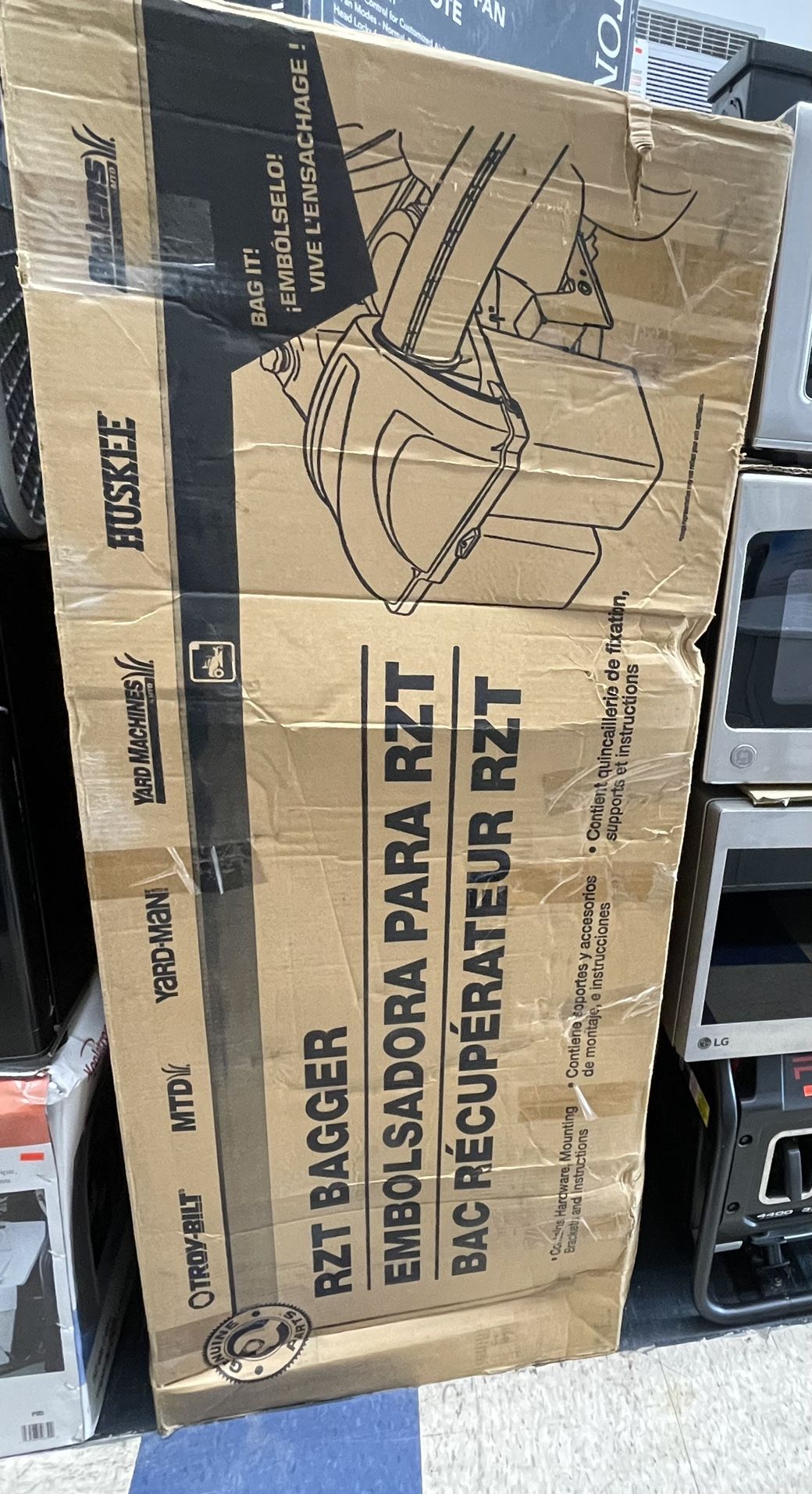 Troy bilt - RZT BAGGER for 42-inch & 46-inch Decks— 19C70020OEM