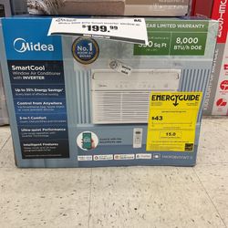 Midea Window Air Conditioner With Inverter 