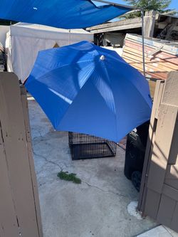 Excellent condition, patio umbrellas, and beach chairs