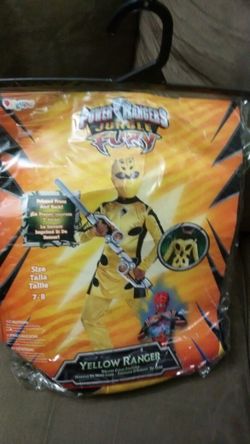 Power ranger costume size 6-8