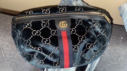 Blue gucci Fanny bag