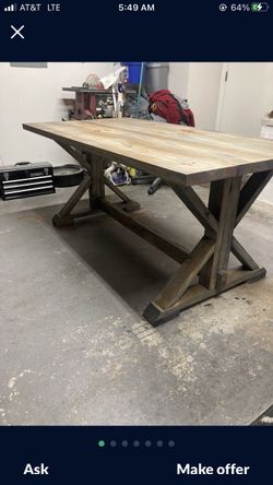 **  Includes Materials.!! Made 2 Order Farm Style  Table Legs **
