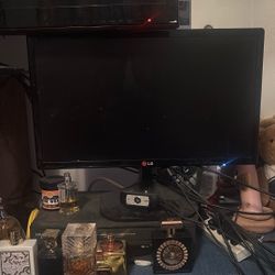 Gaming PC And Monitor 