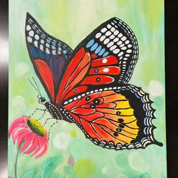 Beautiful Butterfly Painting