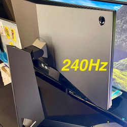 Alienware  25” Gaming Monitor 240Hz 💪🏼👾  🟡FIRM $165 🟡    Plug and Play Ready! 