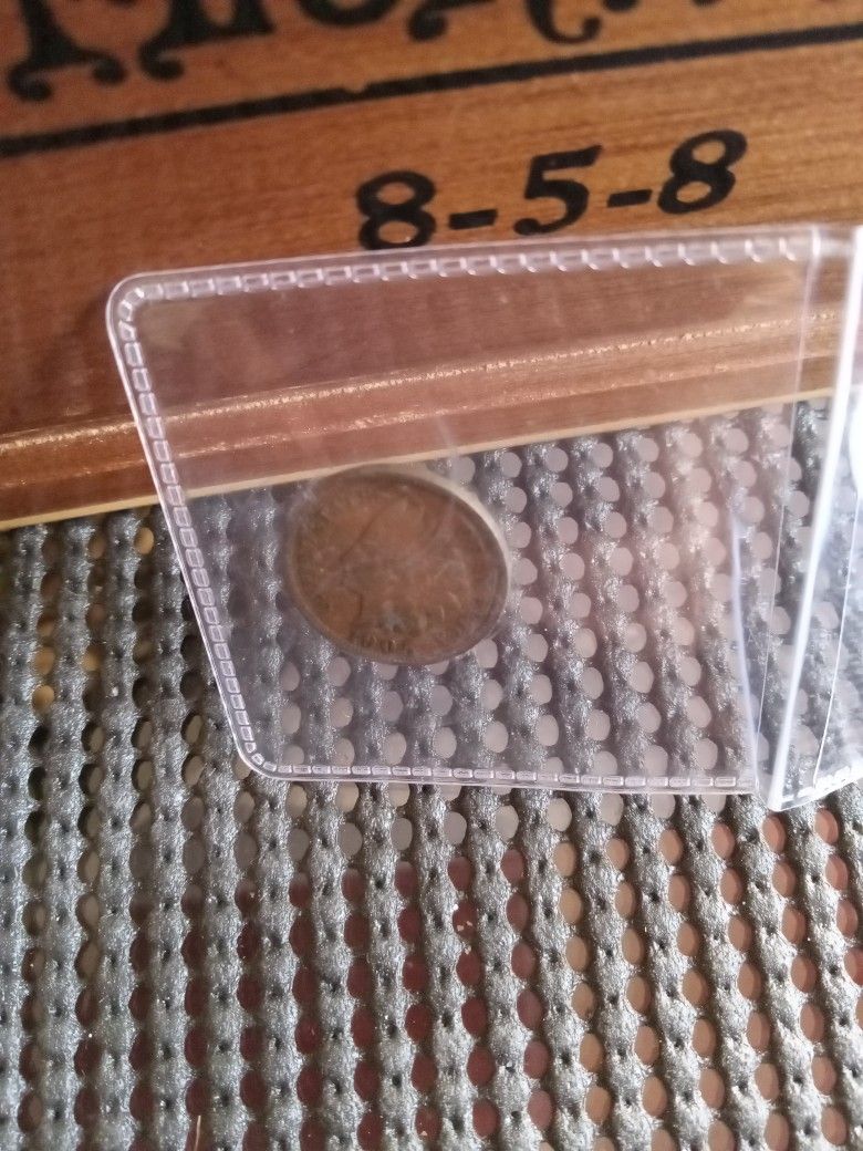 1905 Indian Head Cent Strong Striked Coin 