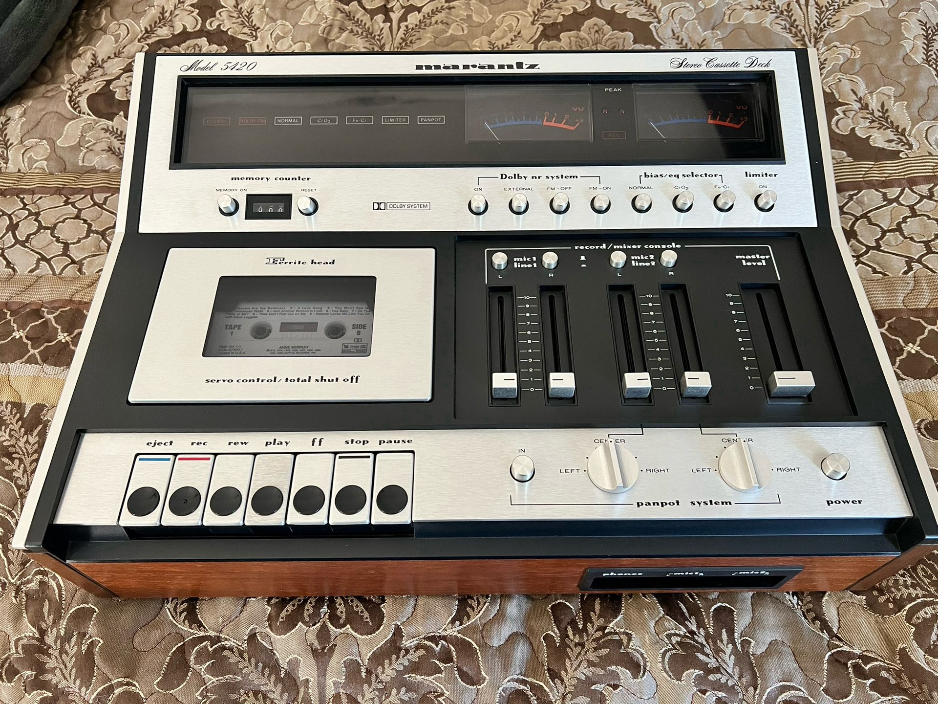 Marantz 5420 Vintage stereo Cassette Deck