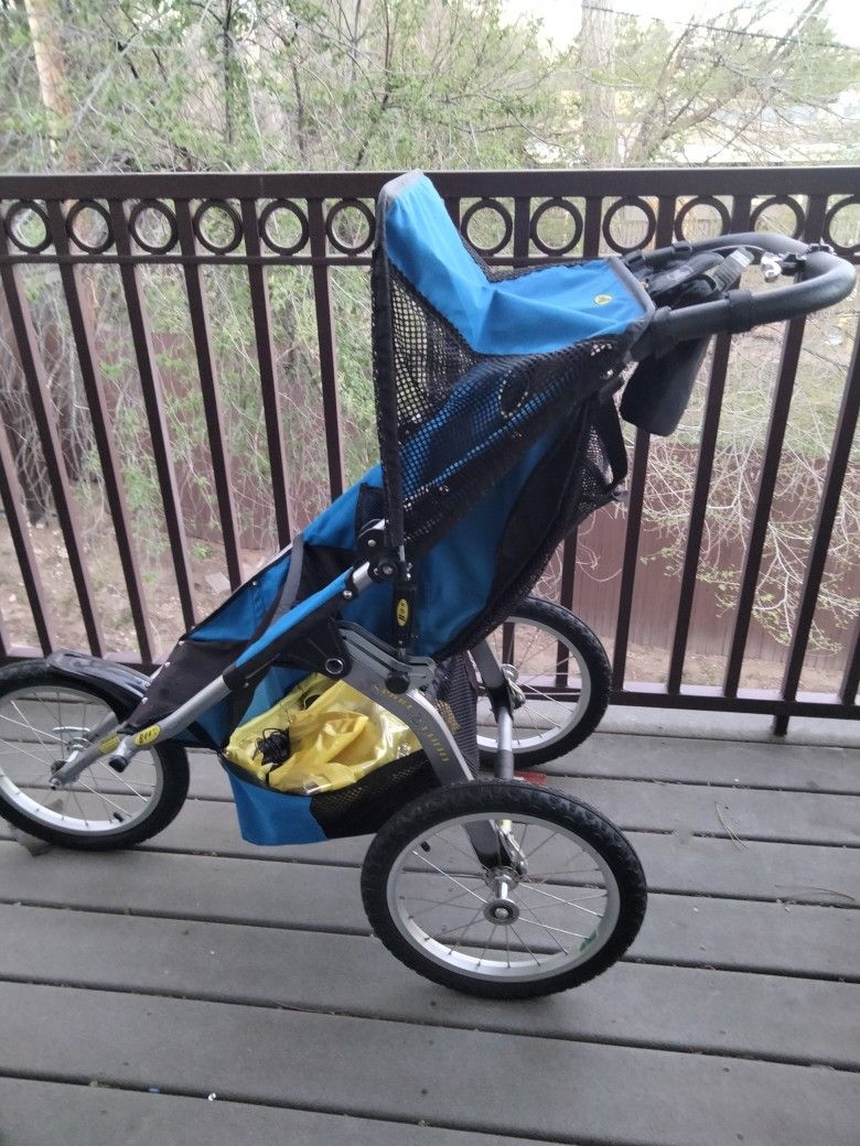 BOB Stroller Stride Utility Jogger with Weather Shield Cover