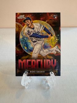 2025 Topps Cosmic Chrome - Roki Sasaki #PPM-6 🔥Mercury🔥 Planetary Pursuit (RC)